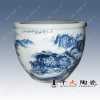 陶瓷水缸價(jià)格，手繪青花瓷大缸，商務(wù)禮品大缸