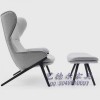 Cassina P22Chair卡西納實(shí)木休閑椅，藝德爾家具