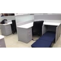 易美辦公家具定制，一體工作位與午休床，工作睡覺兩不誤