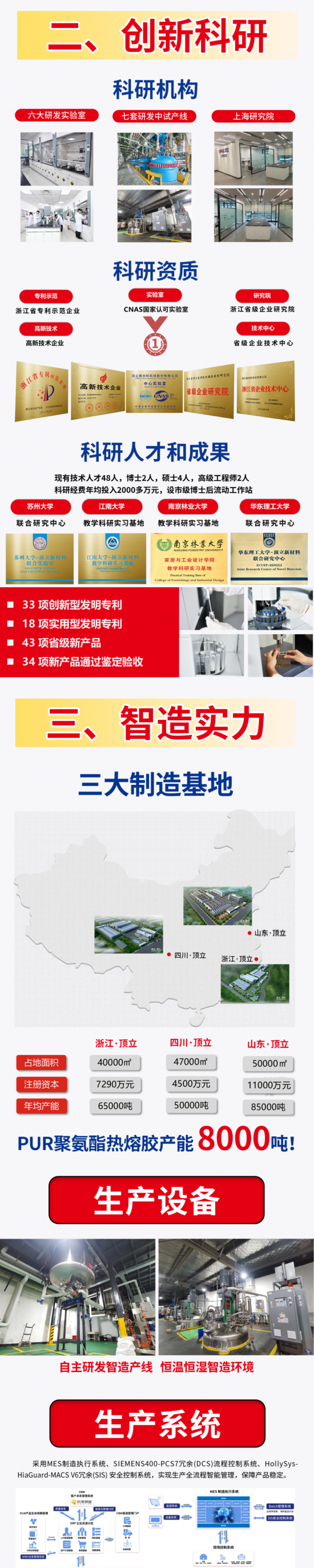 高端定制，就用頂立PUR——頂立 專注無(wú)醛木工膠25年4